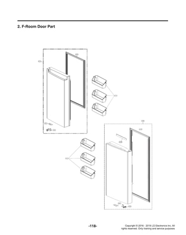 F-room door parts