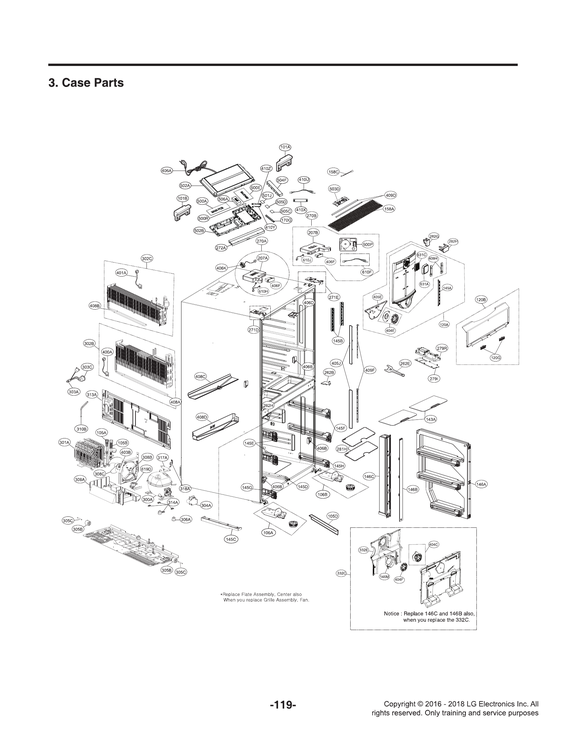 Case parts