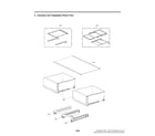 LG LNXS30996D/00 drawers/vegetable room parts diagram