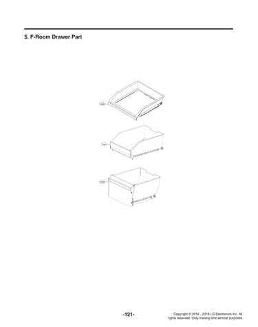 F-room drawer parts