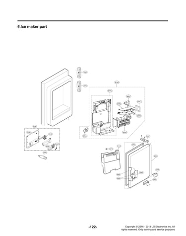 Ice maker parts