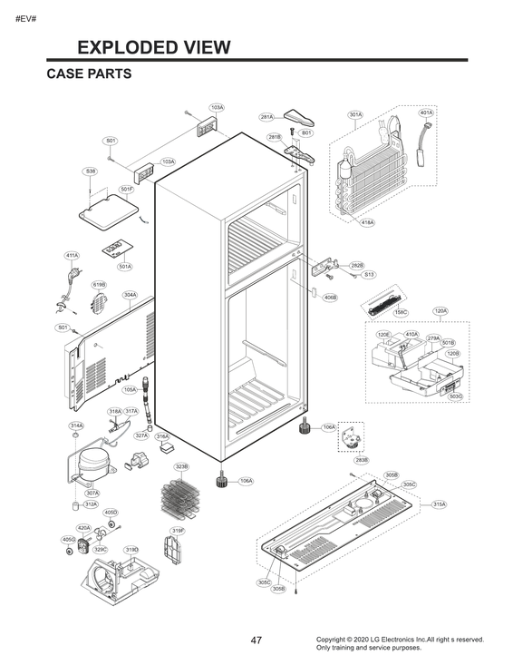 Case parts
