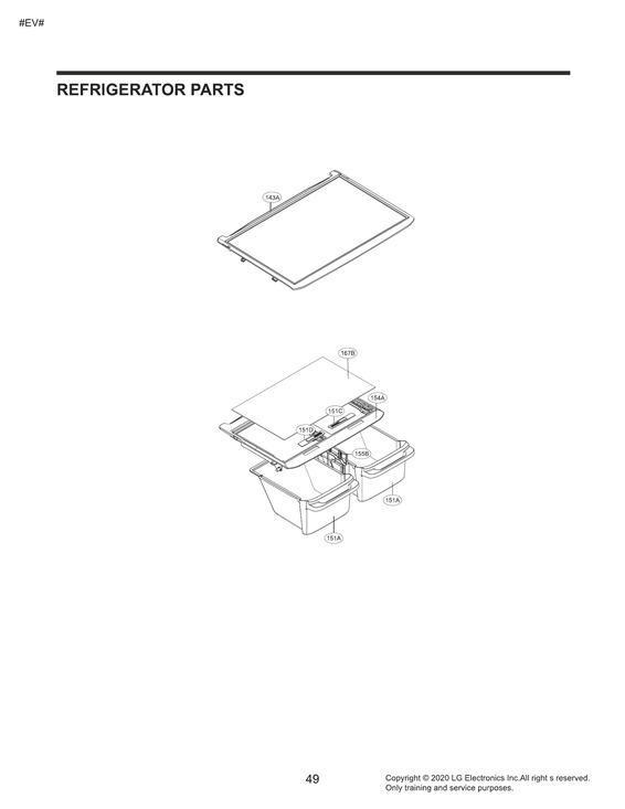Refrigerator parts