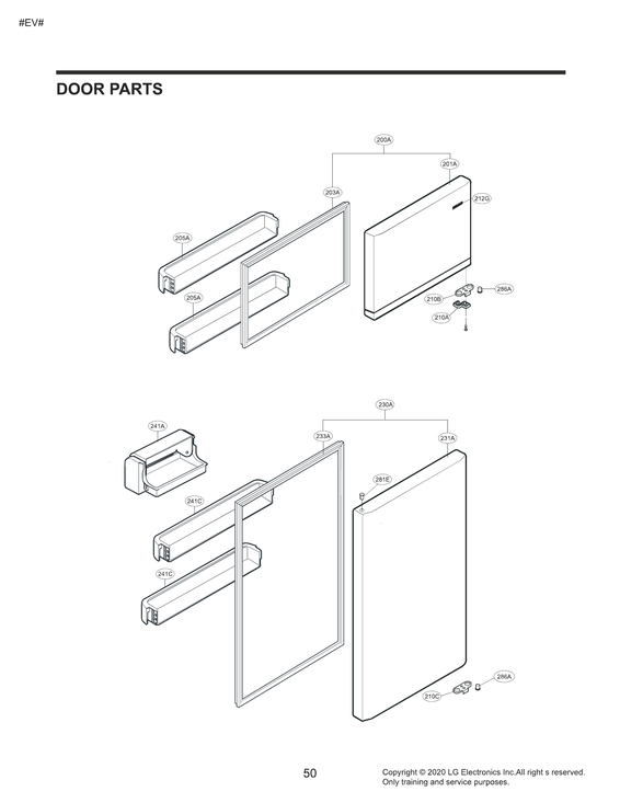 Door parts