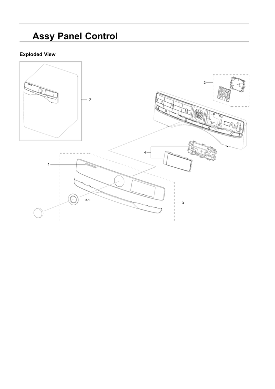 CONTROL PANEL ASSY