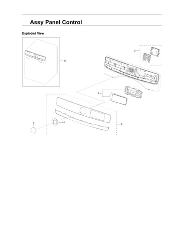 Control panel assy