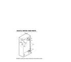 Kenmore Elite 79571082016 valve/water tube parts diagram