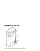 Valve/water tube parts