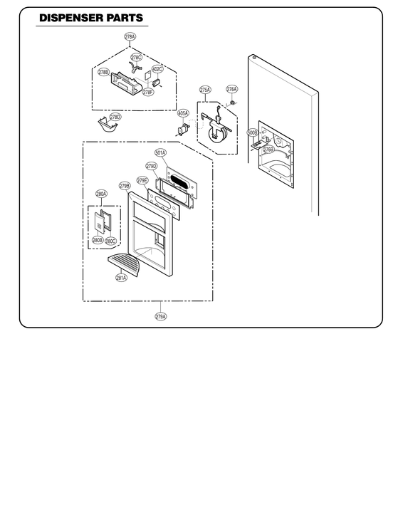 DISPENSER PARTS