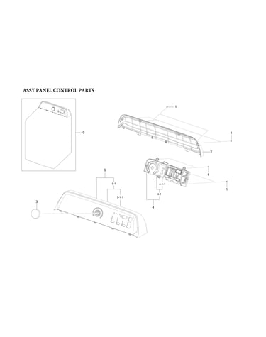 Control panel assy