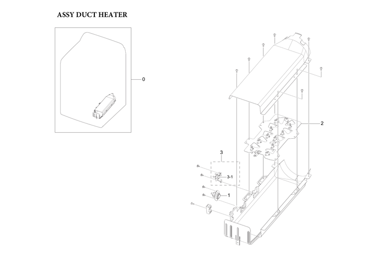 HEATER DUCT ASSY