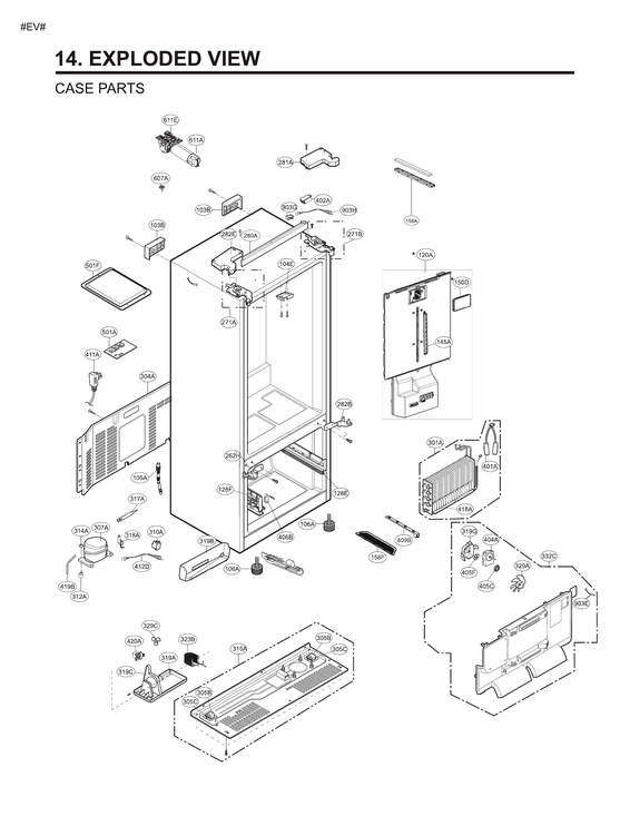 Case parts