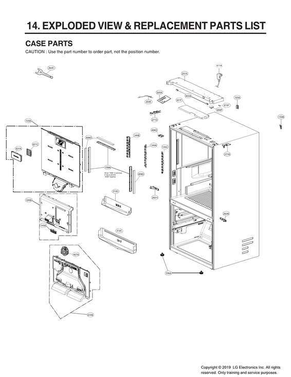 Case parts