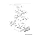 LG LRFVC2406D/00 freezer parts diagram