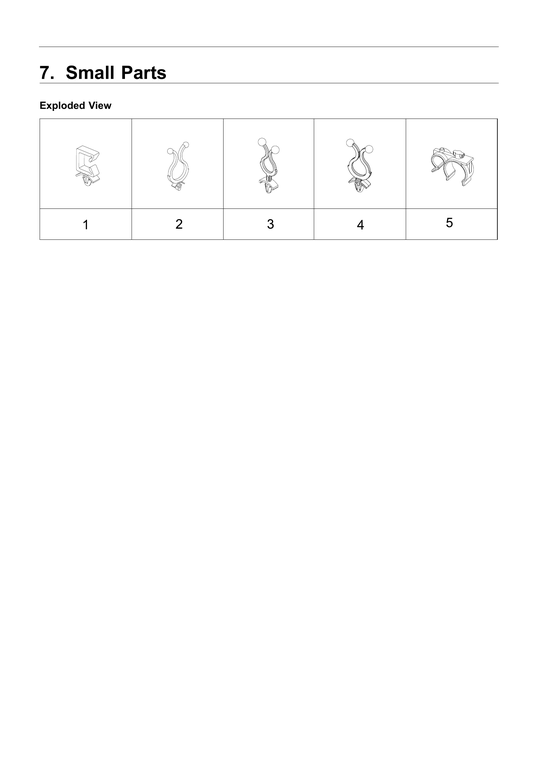 Small parts