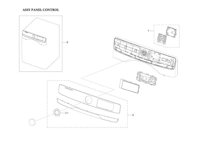 Control panel assy