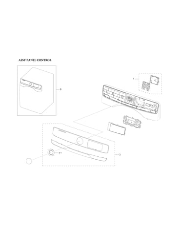 Control panel assy