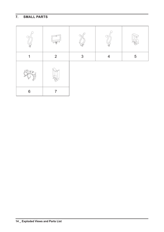 Small parts