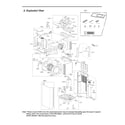 LG LP1210BXR/00 portable air conditioner diagram
