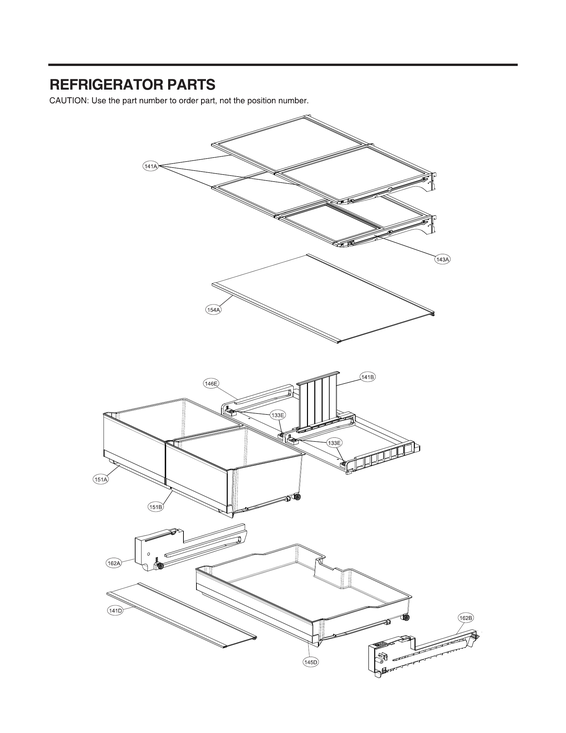 Refrigerator parts