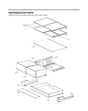 Refrigerator parts