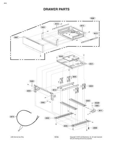 Drawer parts