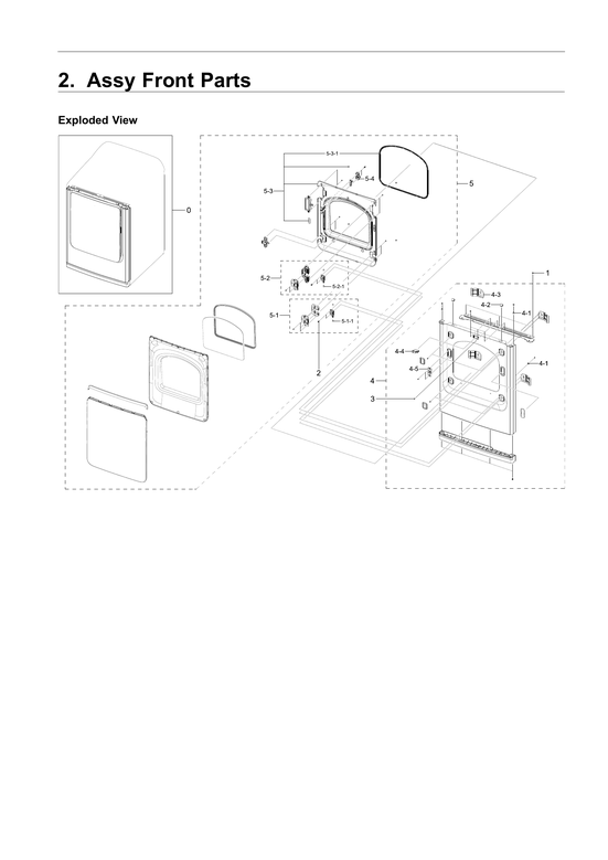 Assy front parts