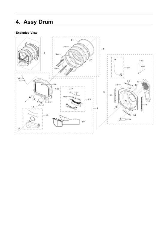 Assy drum