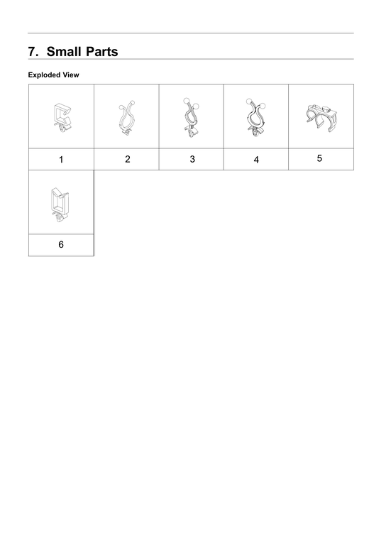 Small parts