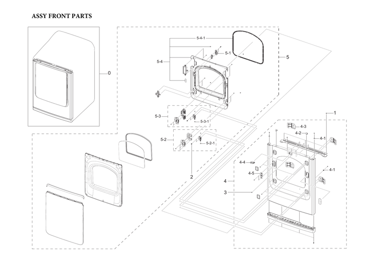 Assy front parts