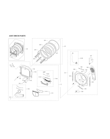 Assy drum parts