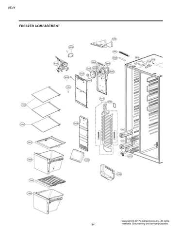 Freezer compartment