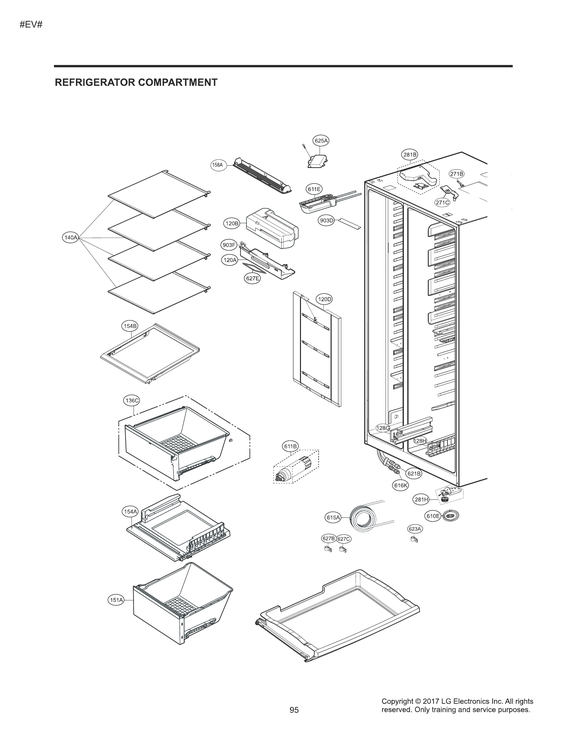 Refrigerator compartment