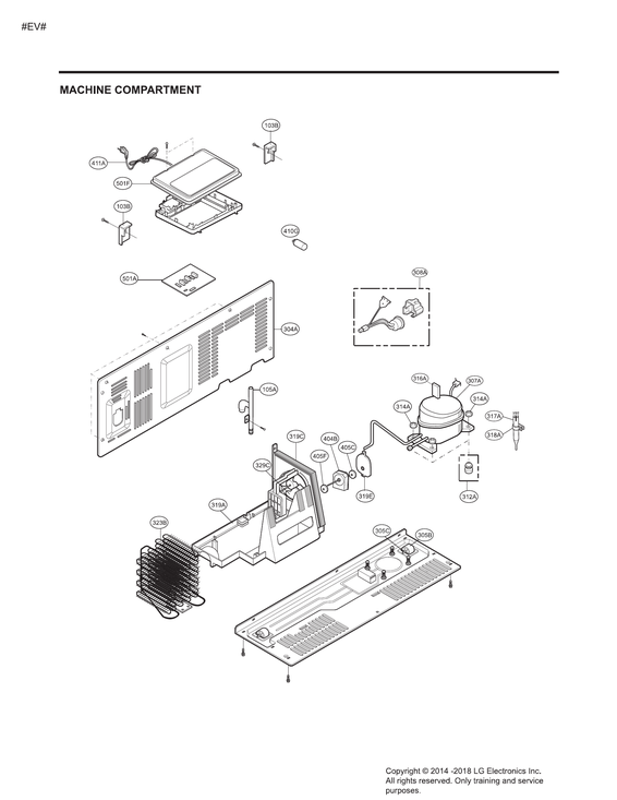 Machine compartment