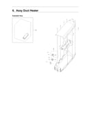 Heater duct assy