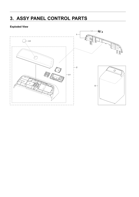 CONTROL PANEL ASSY