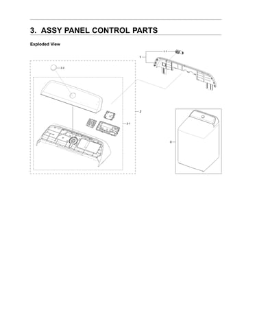 Control panel assy