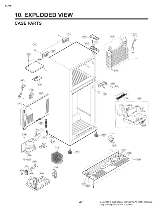 CASE PARTS