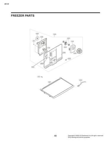Freezer parts