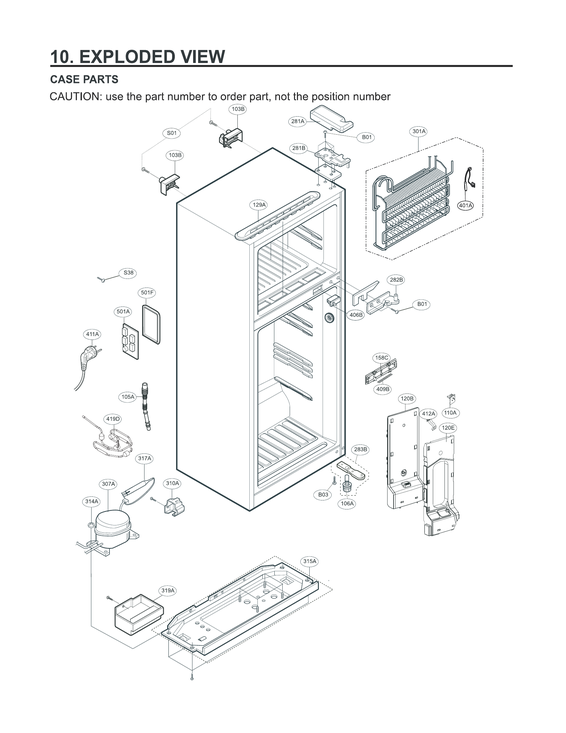 CASE PARTS