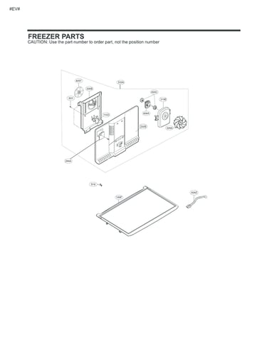 Freezer parts