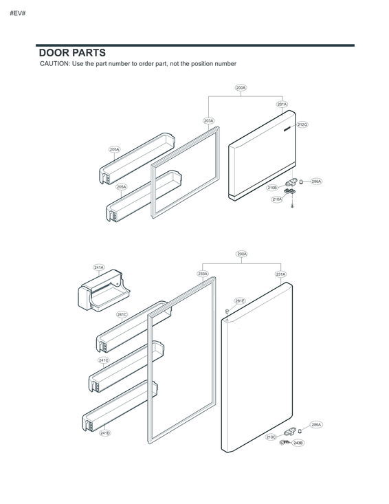Door parts