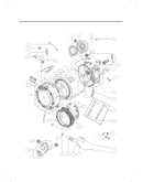 Drum and tub parts assy