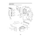LG LFCC23596S/01 door parts diagram