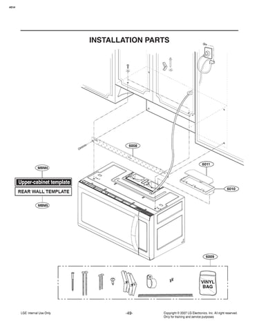 Installation parts
