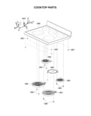 Cooktop parts