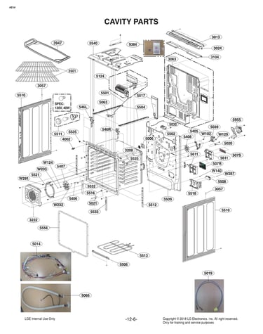 Cavity parts