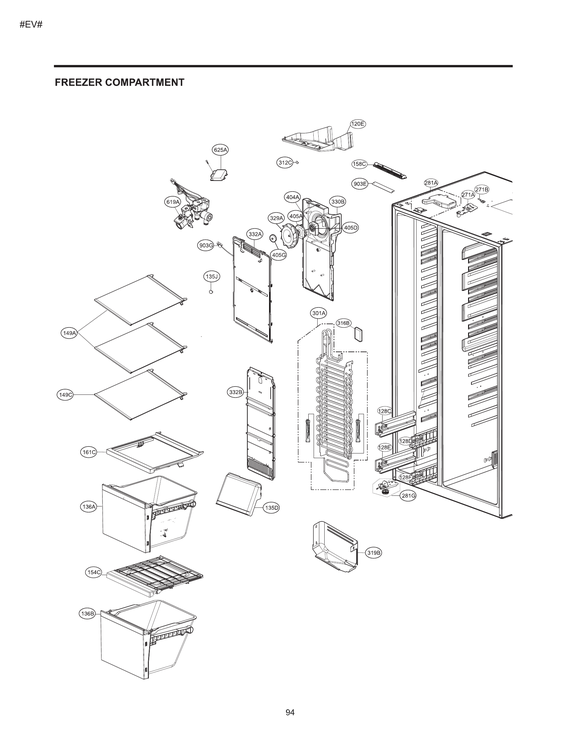 Freezer compartment