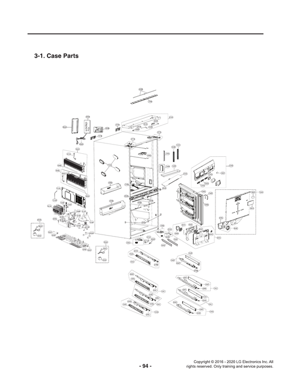 Case parts