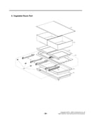 Vegetable room parts